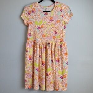 Peek floral dress-12